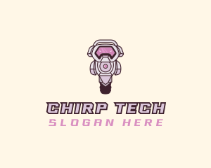 Tech Robot Gamer  logo design