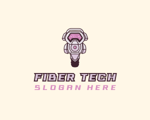 Tech Robot Gamer  logo design