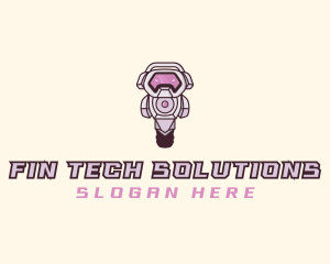 Tech Robot Gamer  logo design