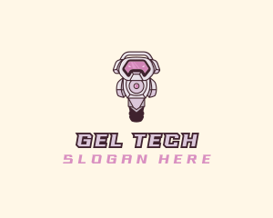 Tech Robot Gamer  logo design