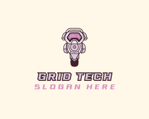 Tech Robot Gamer  logo design