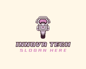 Tech Robot Gamer  logo design