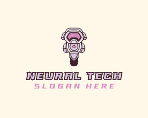 Tech Robot Gamer  logo design