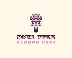 Tech Robot Gamer  logo design