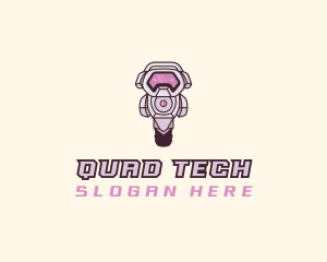 Tech Robot Gamer  logo design