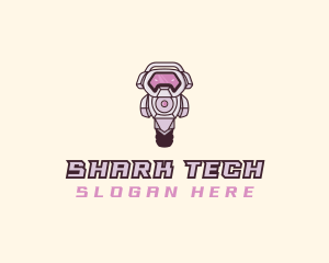 Tech Robot Gamer  logo design