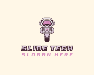 Tech Robot Gamer  logo design