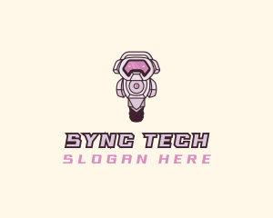 Tech Robot Gamer  logo design