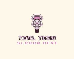 Tech Robot Gamer  logo design