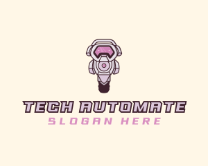 Tech Robot Gamer  logo design