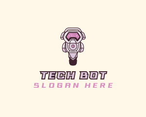 Tech Robot Gamer  logo design