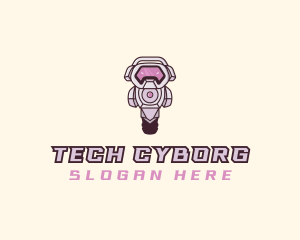 Tech Robot Gamer  logo design