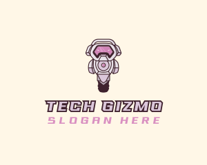 Tech Robot Gamer  logo design