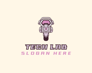 Tech Robot Gamer  logo design