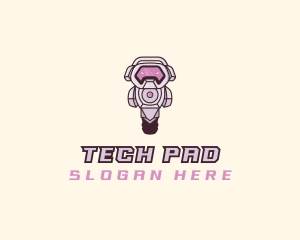 Tech Robot Gamer  logo design