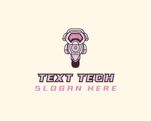 Tech Robot Gamer  logo design