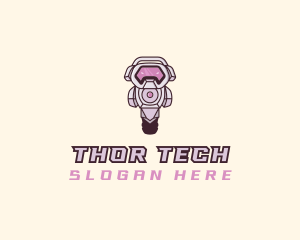 Tech Robot Gamer  logo design