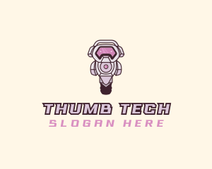 Tech Robot Gamer  logo design