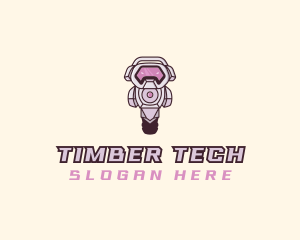 Tech Robot Gamer  logo design