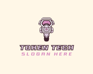 Tech Robot Gamer  logo design