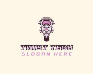 Tech Robot Gamer  logo design