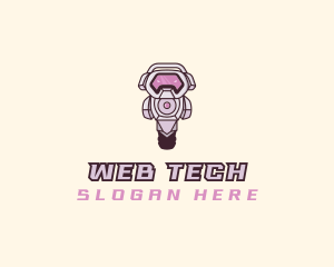 Tech Robot Gamer  logo design