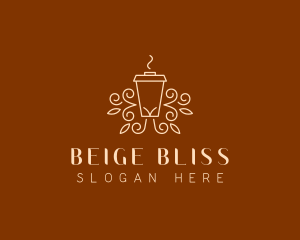 Coffee Beverage Cafe logo design