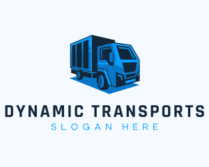 Trucking Moving Vehicle logo design