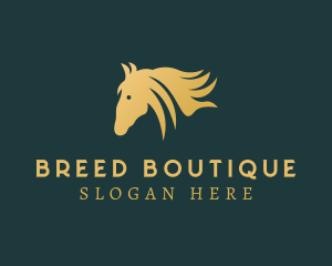 Wild Horse Breeding logo design