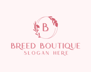 Floral Beauty Boutique logo design