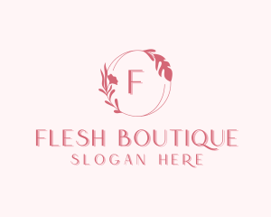 Floral Beauty Boutique logo design