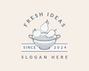 Fresh Fruit Food logo design