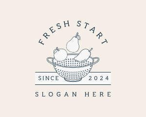 Fresh Fruit Food logo design