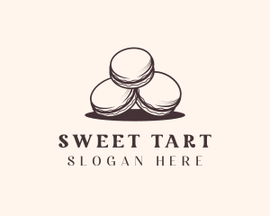 Pastry Macarons Dessert logo design