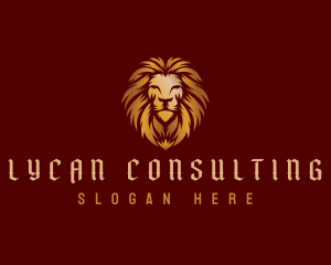 Regal Majestic Lion logo design