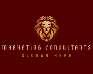 Regal Majestic Lion logo design