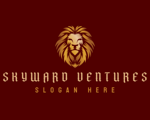 Regal Majestic Lion logo design