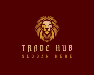 Regal Majestic Lion logo design