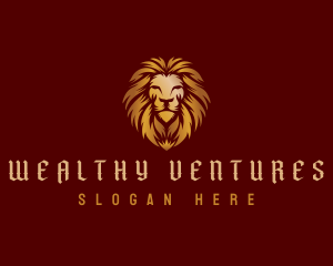 Regal Majestic Lion logo design