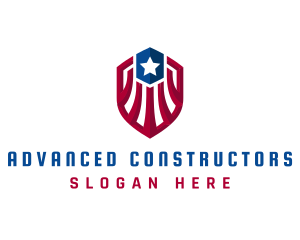 American Protection Shield logo design