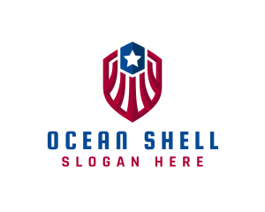 American Protection Shield logo design