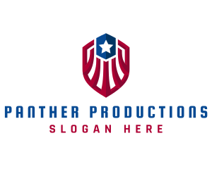 American Protection Shield logo design