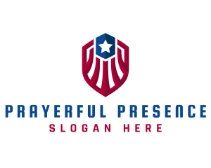 American Protection Shield logo design