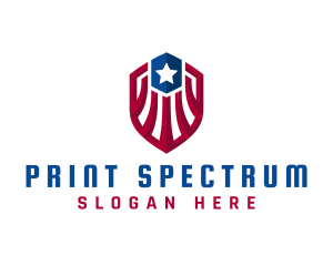 American Protection Shield logo design