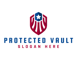 American Protection Shield logo design