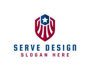 American Protection Shield logo design