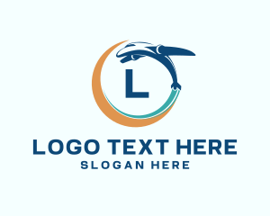 Airplane Aviation Flight logo