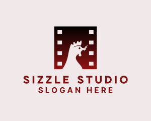 Chicken Film Studio logo design