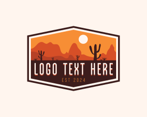 Adventure - Travel Desert Adventure logo design