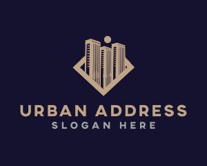 Urban Tower Building logo design